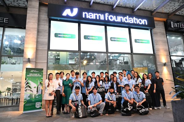 Nami Foundation improves awareness of young people about finance in the Blockchain field.